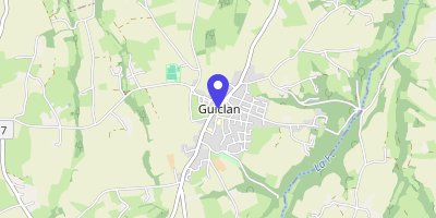 Carte OpenStreetMap — Place de l'Église, Guiclan