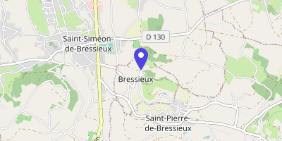 Carte OpenStreetMap — 109 rue de la Porte-Saint-Michel, Bressieux