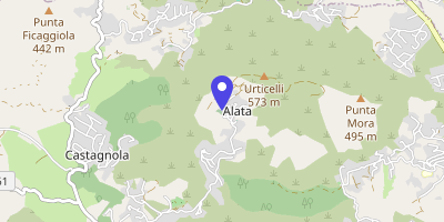 Carte OpenStreetMap — Village, Alata