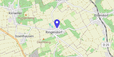 Carte OpenStreetMap — 32 rue Principale, Ringendorf