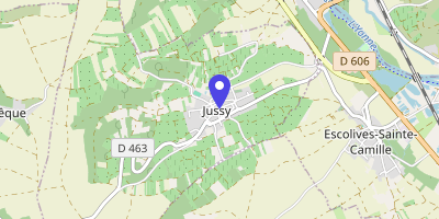 Carte OpenStreetMap — Grande-Rue, Jussy