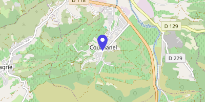 Carte OpenStreetMap — 6 rue de la Mairie, Cournanel