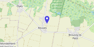 Carte OpenStreetMap — 7 rue de la Mairie, Reuves