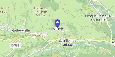 Carte OpenStreetMap — Village, Billière
