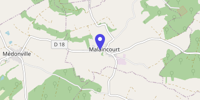 Carte OpenStreetMap — 11 Grande-Rue, Malaincourt