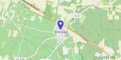 Carte OpenStreetMap — 19 rue de la Mairie, Brossay