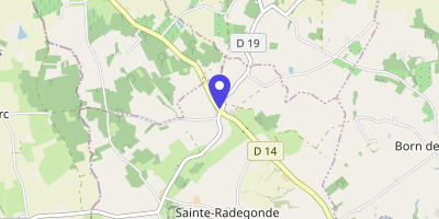 Carte OpenStreetMap — 24 route d'Issigeac, Sainte-Radegonde