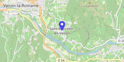 Carte OpenStreetMap — 38 rue de la Magdelaine, Saint-Marcellin-lès-Vaison