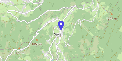 Carte OpenStreetMap — 1360 route du Col, Saxel