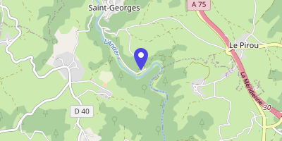 Carte OpenStreetMap — Le Bourg, Saint-Georges