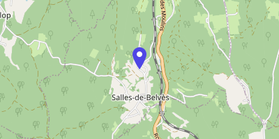 Carte OpenStreetMap — Le Bourg, Salles-de-Belvès