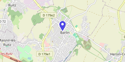 Carte OpenStreetMap — Rue Francisco-Ferrer, Barlin