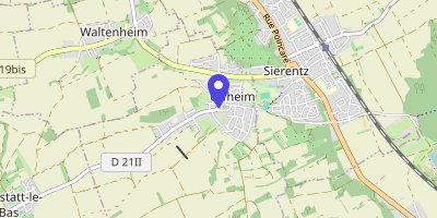 Carte OpenStreetMap — 23 rue du 20-Novembre, Uffheim