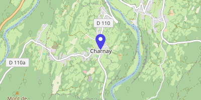 Carte OpenStreetMap — 40 route du Village, Charnay