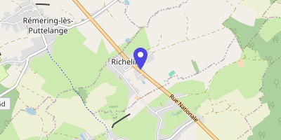 Carte OpenStreetMap — Rue Nationale, Richeling