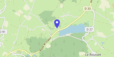 Carte OpenStreetMap — 64 Route de Montceau, Le Rousset-Marizy