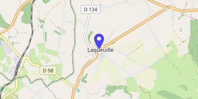 Carte OpenStreetMap — 166 route du Puy-de-Dôme, Laqueuille