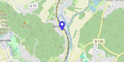 Carte OpenStreetMap — Rue René-Richard, Janville
