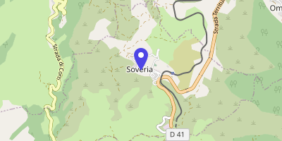 Carte OpenStreetMap — Place de l'Église, Soveria