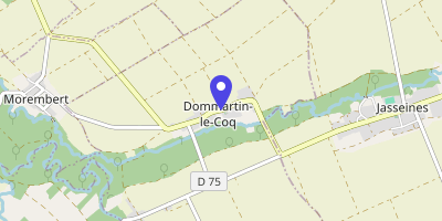Carte OpenStreetMap — 20 Grande rue, Dommartin-le-Coq