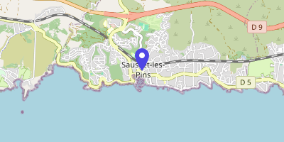 Carte OpenStreetMap — Place des Droits-de-l'Homme, Sausset-les-Pins
