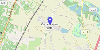 Carte OpenStreetMap — 2 rue de la Garenne, Corcelles-les-Arts