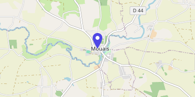 Carte OpenStreetMap — 5 rue de la Mairie, Mouais