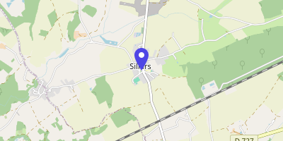 Carte OpenStreetMap — 1 rue de la Poste, Sillars