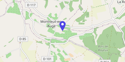 Carte OpenStreetMap — Montreuil-en-Auge