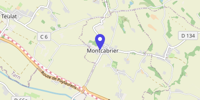 Carte OpenStreetMap — 52 route de Teulat, Montcabrier