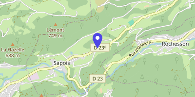 Carte OpenStreetMap — 44 route de Menaurupt, Sapois