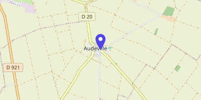 Carte OpenStreetMap — 6 rue Robert-Foucault, Audeville