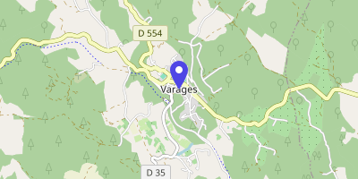 Carte OpenStreetMap — Place de la IVe-République, Varages