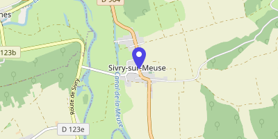 Carte OpenStreetMap — 67 route Nationale, Sivry-sur-Meuse