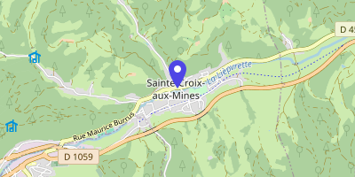 Carte OpenStreetMap — 37 rue Maurice-Burrus, Sainte-Croix-aux-Mines