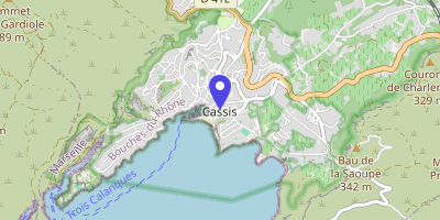Carte OpenStreetMap — 30 place Baragnon, Cassis
