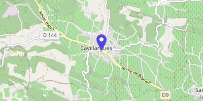 Carte OpenStreetMap — 4 Tour-de-Ville, Cavillargues