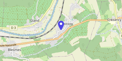 Carte OpenStreetMap — 2 rue des Dîmes, Fossoy