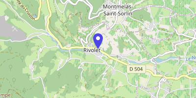 Carte OpenStreetMap — 1 place d'Auderville, Rivolet