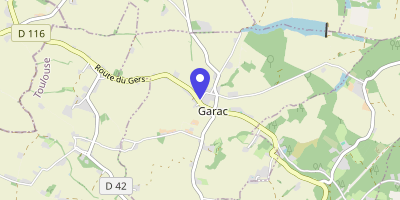 Carte OpenStreetMap — Lieu-dit le Village, Garac