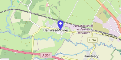 Carte OpenStreetMap — 3 rue Principale, Ham-les-Moines