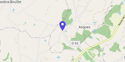 Carte OpenStreetMap — 4 route de Lavit, Asques