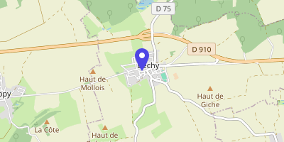 Carte OpenStreetMap — 39 rue Charles-de-Gaulle, Béchy