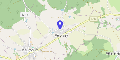 Carte OpenStreetMap — 19 grande-Rue, Velorcey