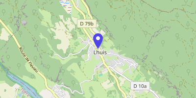 Carte OpenStreetMap — 10 place de la Mairie, Lhuis
