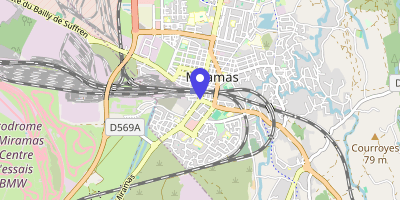 Carte OpenStreetMap — 17 Grand'rue, Ventabren