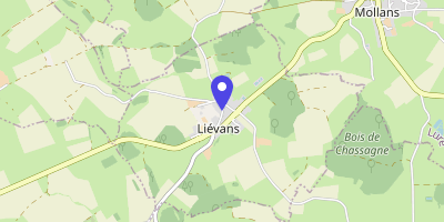 Carte OpenStreetMap — 11 rue de l'Église, Liévans