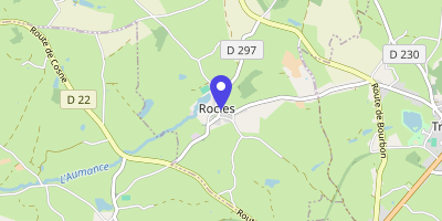 Carte OpenStreetMap — 7 Chemin des Chandelles, Rocles