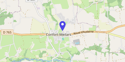 Carte OpenStreetMap — Place de la Mairie, Confort-Meilars
