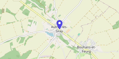 Carte OpenStreetMap — 18 Grande-Rue, Autrey-lès-Gray